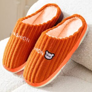 Flip Flop Indoor Winter Fur,Carpet Slippers for Bedrooms Home Offic Work, Washing Cloth, Kitchen Work