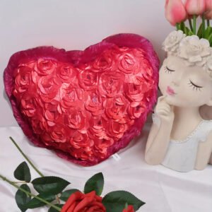 Valentines Day Musically Love Heart Shaped Pillow With I LOVE YOU SOUND